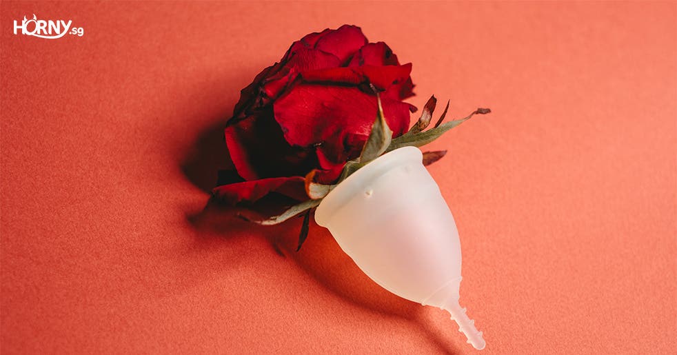 rose menstrual cup