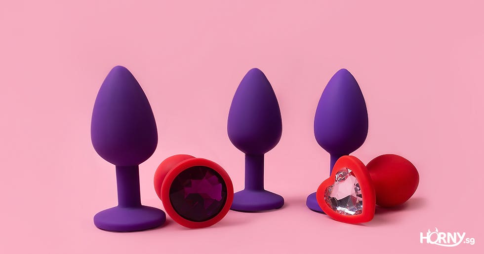 Avoid desensitising lube during anal play-butt plug